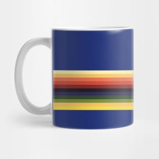 Stripes and silhouette Mug